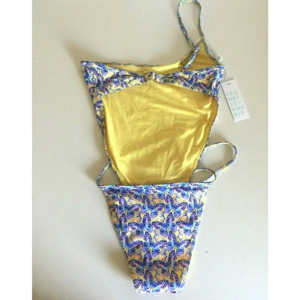NWT Frankies Bikinis Evangeline One Piece Swimsuit